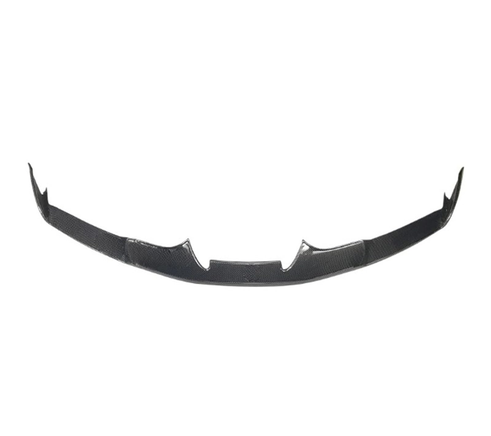 DDGHAE Frontstoßstange kompatibel for Ferrari 488 N Style 2015 2016 2017 2018, Lippe/Kinnspoiler aus trockenem Carbonfaser-GFK, unlackierte schwarze Stoßstangenabdeckung(Dry Carbon Fiber) von DDGHAE