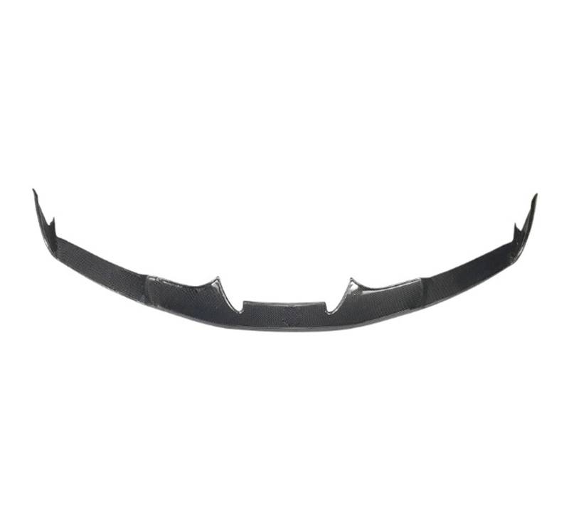 DDGHAE Frontstoßstange kompatibel for Ferrari 488 N Style 2015 2016 2017 2018, Lippe/Kinnspoiler aus trockenem Carbonfaser-GFK, unlackierte schwarze Stoßstangenabdeckung(Dry Carbon Fiber) von DDGHAE