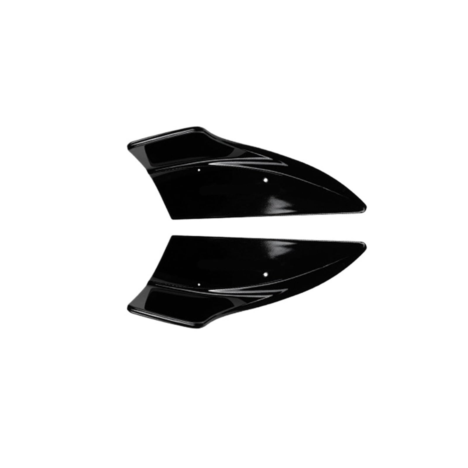 DDGHAE Frontstoßstange kompatibel for Mercedes-Benz C-Klasse W206 C200 C300 C43 AMG 2022+ Seitensplitterabdeckung Entlüftungsöffnung Tagfahrlicht Lampe(Air Vent Trim) von DDGHAE