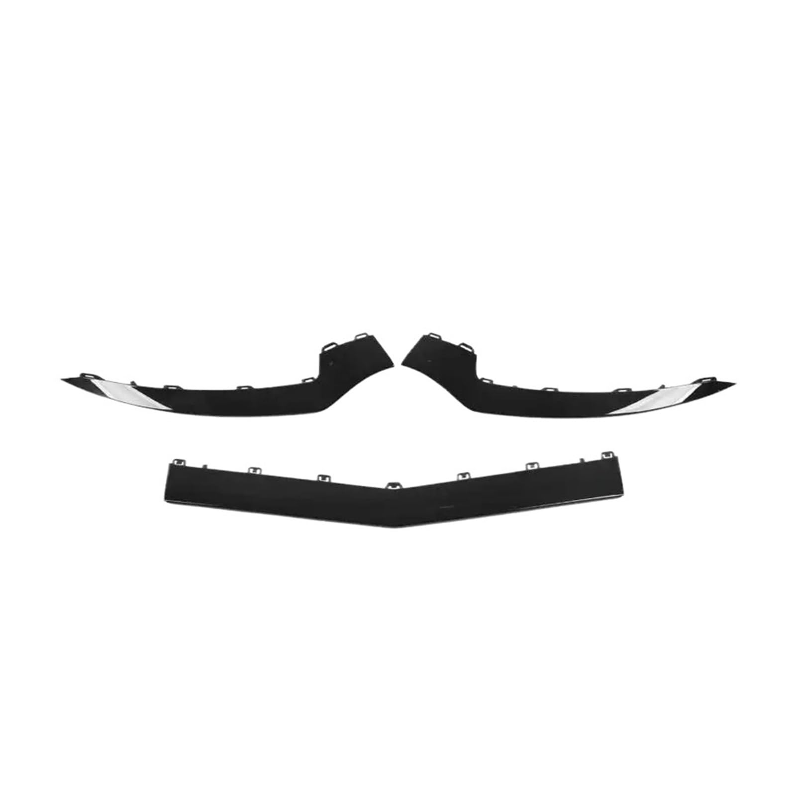 DDGHAE Frontstoßstange kompatibel for Mercedes-Benz E-Klasse C207 Coupé AMG Line Facelift 2014 2015 2016–2017, 3-teilige untere Verkleidung in Schwarz glänzend DDGHAE Frontstoßstange kompatibel for Mercedes-Benz E-Klasse C207 Coupé AMG Line Facelift 2014 2015 2016–2017, 3-teilige untere Verkleidung in Schwarz glänzend von DDGHAE