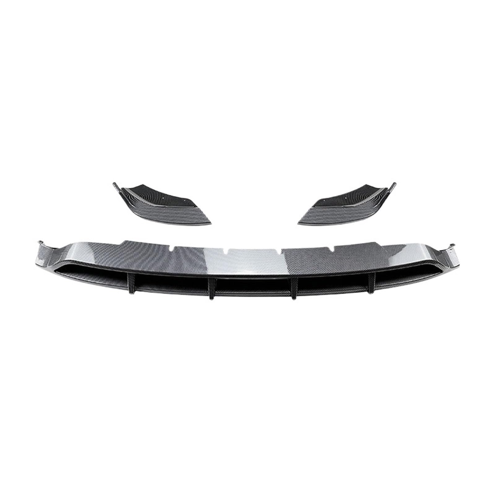 DDGHAE Frontstoßstange kompatibel for Mercedes Benz GLC-Klasse X254 2023 + GLC260 300 AMG Frontschaufel Front Iip Außendekoration modifiziert mit ABS(CF Pattern) von DDGHAE