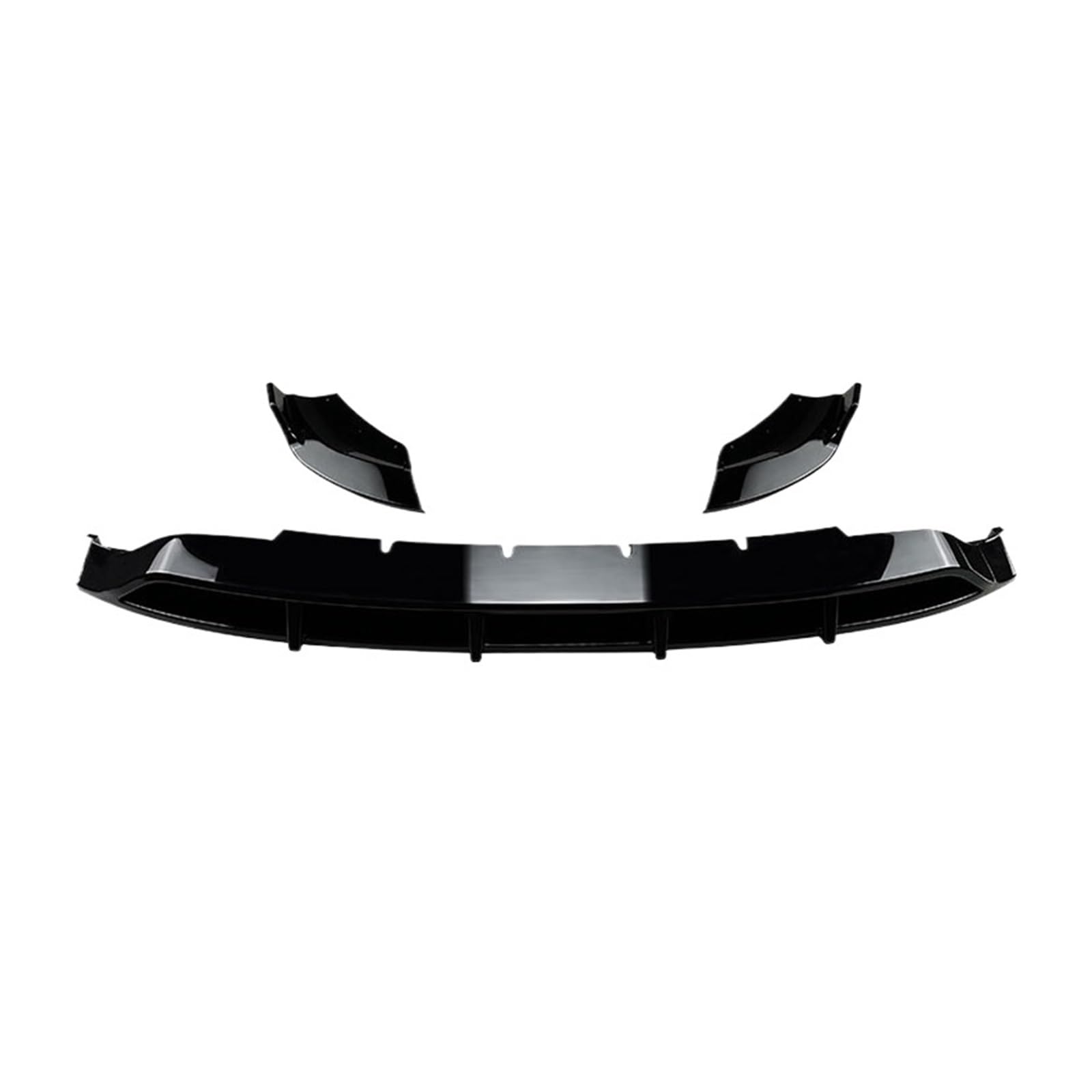 DDGHAE Frontstoßstange kompatibel for Mercedes Benz GLC-Klasse X254 2023 + GLC260 300 AMG Frontschaufel Front Iip Außendekoration modifiziert mit ABS(Piano Black) von DDGHAE