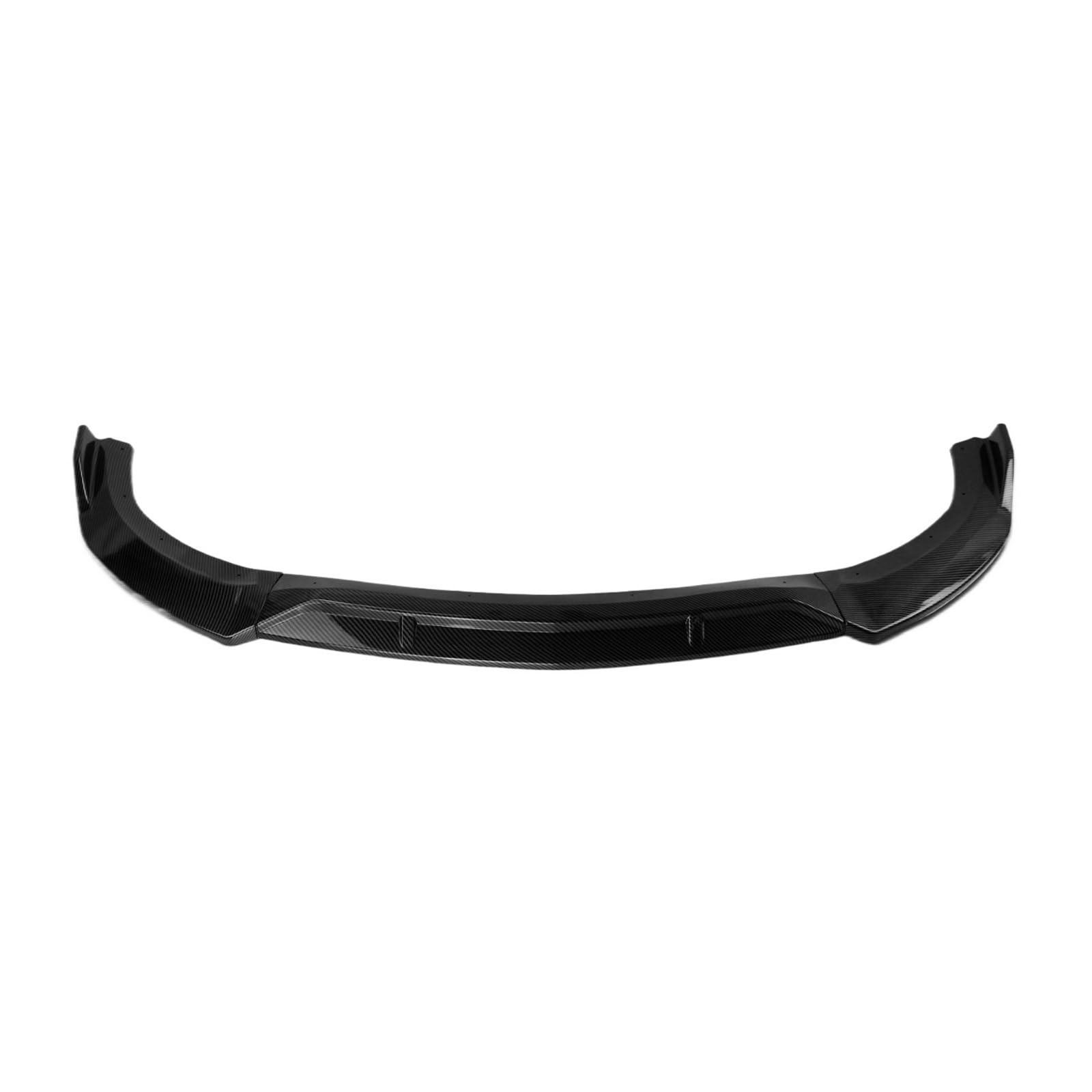 DDGHAE Frontstoßstange kompatibel for Mercedes Benz W212 E-Klasse 2013-2014-2015 Sportmodell E250 E350 E400 E550, Schwarz glänzend, Splitter Blade, Spoilerlippe(Carbon Fiber Look) von DDGHAE