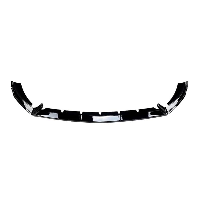 DDGHAE Frontstoßstange kompatibel for Mercedes Benz W213 S213 E-Klasse 2020–2023 E200 E300 E450 Lippe glänzend schwarz oder Carbonfaser-Look Spoiler Body Kit(Gloss Black) von DDGHAE