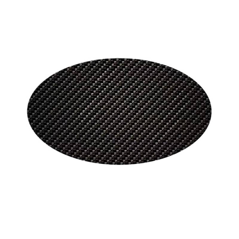 DDGHAE Frontstoßstange kompatibel for Mustang 2015 2016 2017 2018 2019 2020 2021 2022 FRP-Diffusor-Umlenklamellen Karosserie-Spoiler-Canards Body Kit, Carbonfaser-Canard-Verkleidung(Carbon Fiber look) von DDGHAE