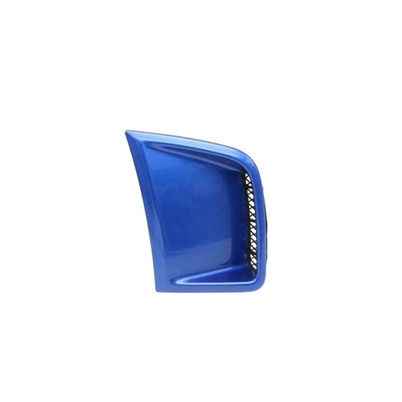 DDGHAE Frontstoßstange kompatibel for Subaru Impreza WRX STI 10. 2008–2014. Seitliche Luftstromentlüftungsöffnungen. Dekorative Abdeckplatte. Haubenschale garnieren.(Blue Right RH 1 pcs) von DDGHAE