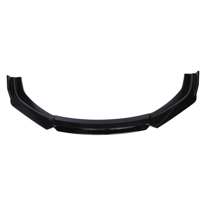 DDGHAE Frontstoßstange kompatibel for Zierleistenschutz, Spoiler, Luftdamm, Lippe, Auto-Kinnspoiler, Splitter, Diffusor, Karosserie(Gloss Black) von DDGHAE