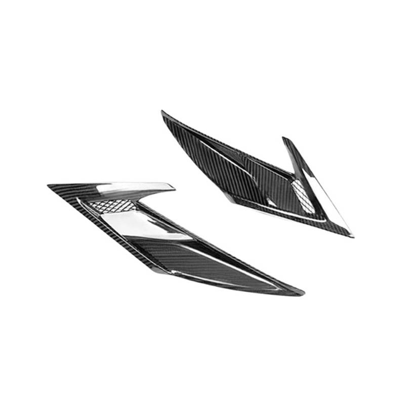 DDGHAE Frontstoßstange kompatibel mit Ferrari F8 2019–2021 (JSKFRF819004), P-Stil Carbonfaser-Entlüftung von DDGHAE