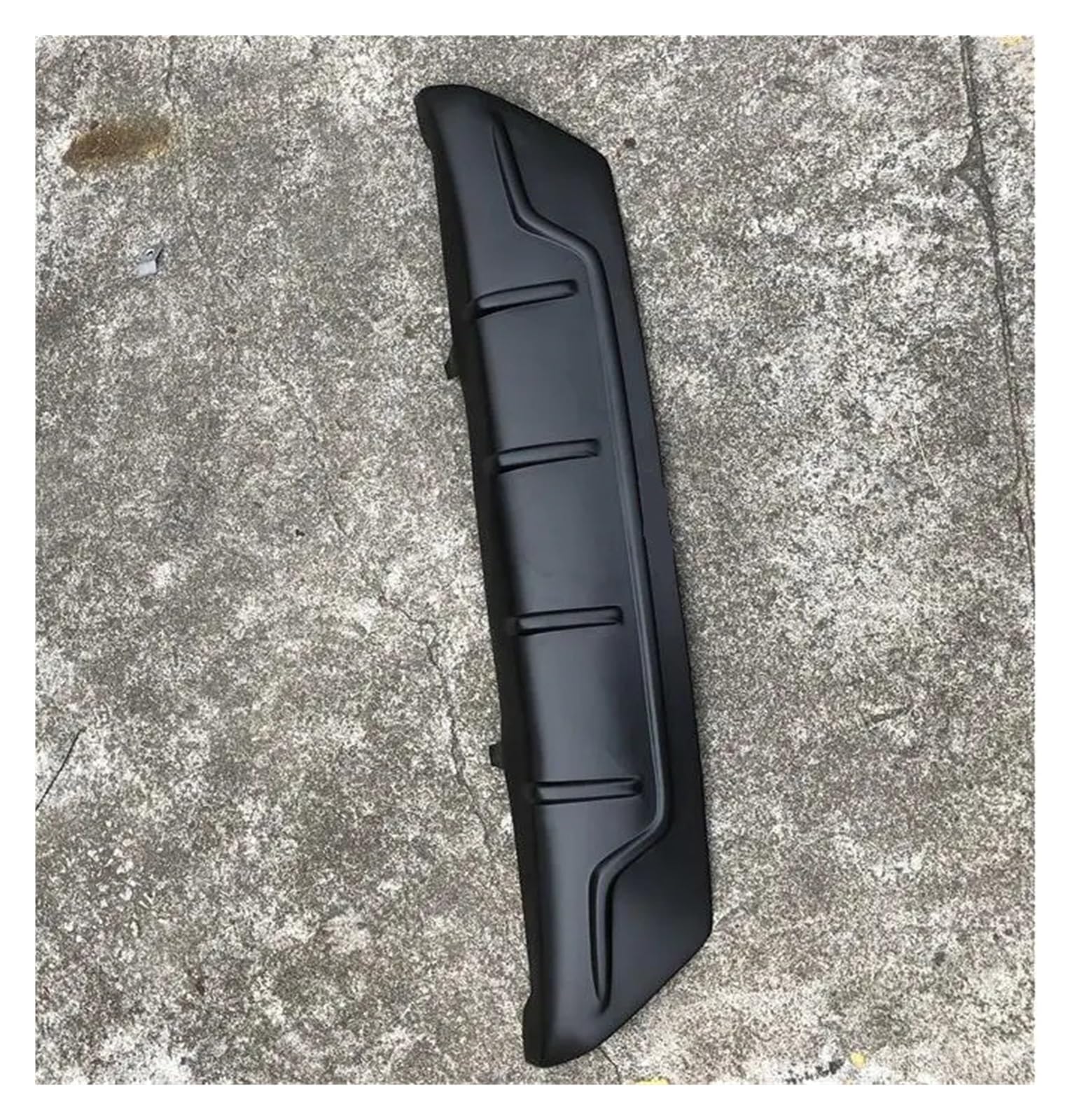 DDGHAE HECKSTOßSTANGE Kompatibel for FIT/JAZZ GK5 2014 2015 2016 2017, ABS KOFFERRAUMLIPPE SPOILER DIFFUSOR AUSPUFF SCHUTZ ABDECKUNG(LOGO Matte black) von DDGHAE