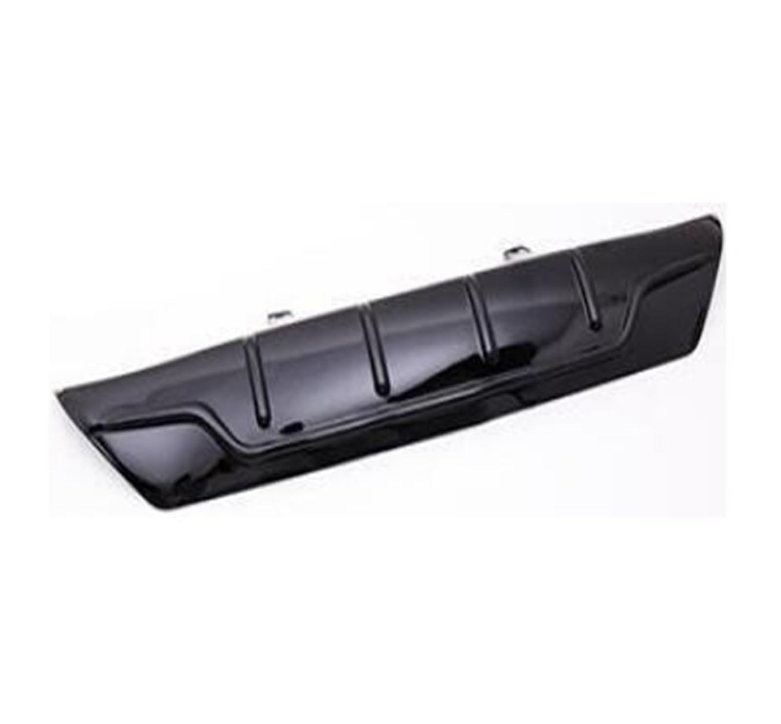 DDGHAE HECKSTOßSTANGE Kompatibel for FIT/JAZZ GK5 2014 2015 2016 2017, ABS KOFFERRAUMLIPPE SPOILER DIFFUSOR AUSPUFF SCHUTZ ABDECKUNG(NO LOGO Gloss black) von DDGHAE