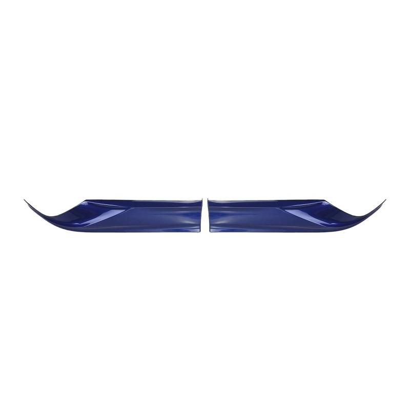 DDGHAE Heckstoßstange Kompatibel for Accord 2018-2022 Blauer Seitensplitter Auto Unterer Diffusor Abdeckung Lippenspoiler Canard Guard Eckverkleidung(Blue) von DDGHAE