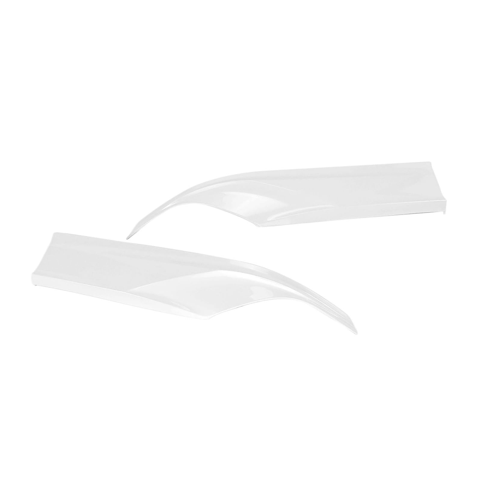 DDGHAE Heckstoßstange Kompatibel for Accord 2018-2022 Blauer Seitensplitter Auto Unterer Diffusor Abdeckung Lippenspoiler Canard Guard Eckverkleidung(WHITE) von DDGHAE