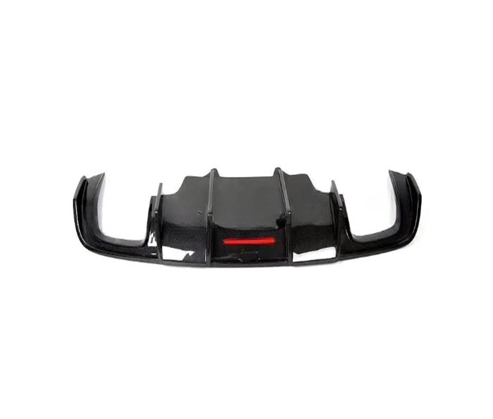 DDGHAE Heckstoßstange Kompatibel for Audi Q5 2012-2018 Heckdiffusor Lip Diffusor Splitter Spoiler,Carbon Fiber K Style Diffusor(Carbon Fiber) von DDGHAE