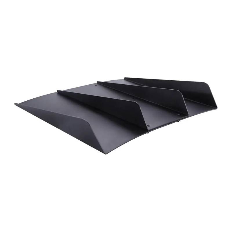 DDGHAE Heckstoßstange Kompatibel for Focus RS Mustang 2013 2014 2015 2016 2017 2018 2019 2020 2021 2022 Diffusor 4 Haifischflossen Spoiler Unterlippe Splitter Unteres Kinn Karosserie-Kits von DDGHAE