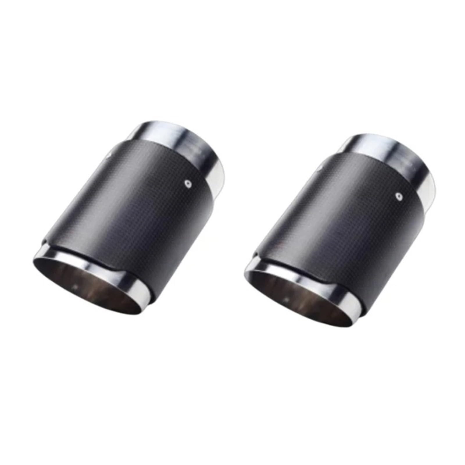 DDGHAE Heckstoßstange Kompatibel for Mazda Atenza 2020 2021 2022 2023 ABS Carbon Auto Kofferraum Lip Diffusor Auspuff Splitter(Exhaust) von DDGHAE