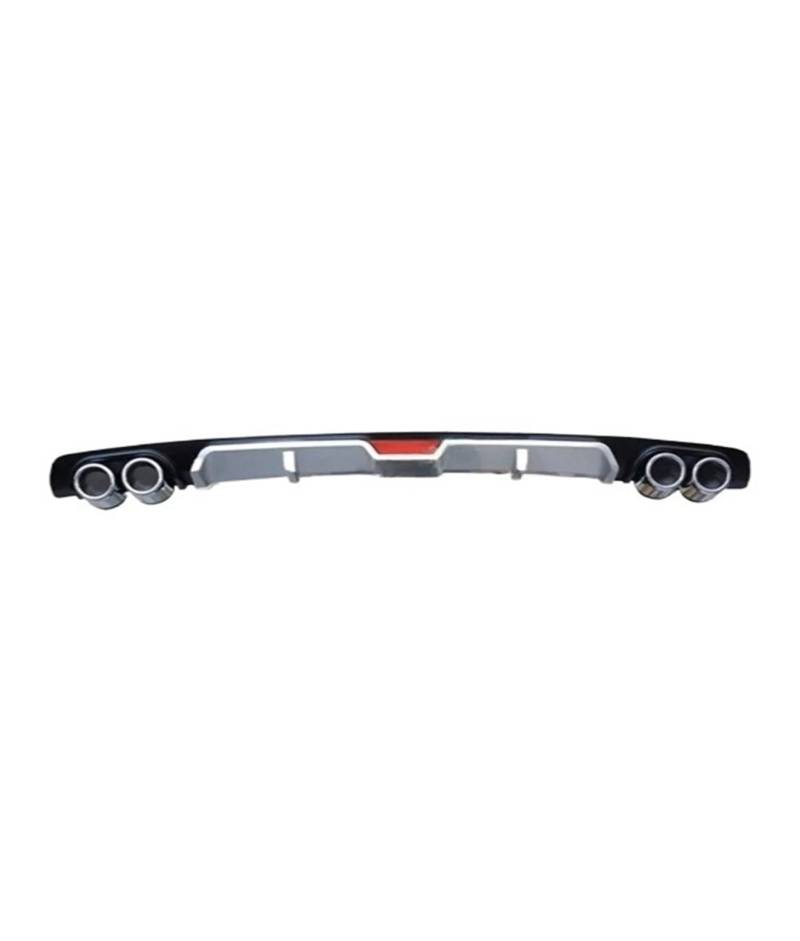 DDGHAE Heckstoßstange Kompatibel for VW Golf 4 Diffusorbefestigung Auto Styling Autozubehör Tuning Modifizierter Spoiler Diffusor Flügelklappen(Gray) von DDGHAE