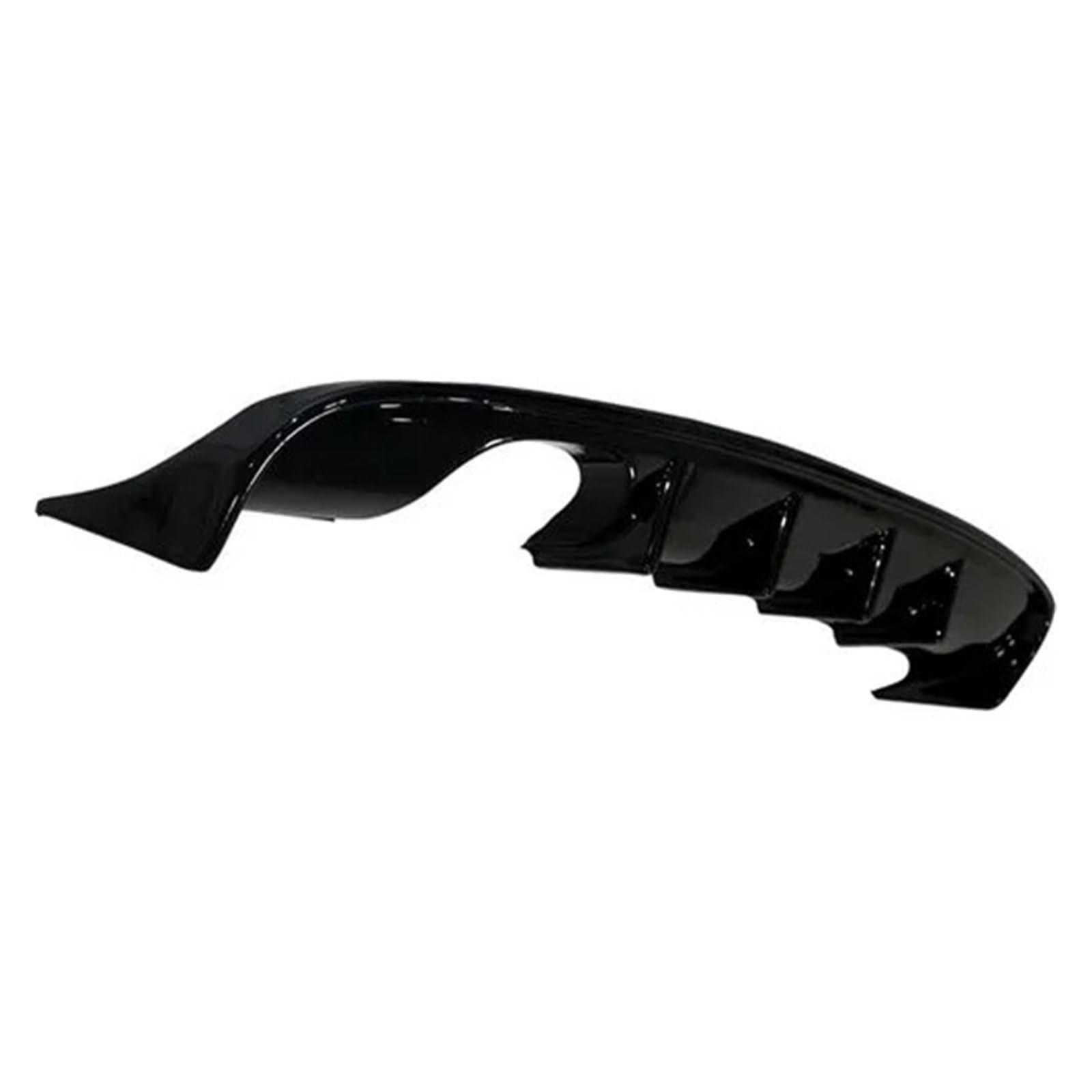 DDGHAE Heckstoßstange kompatibel for Audi A3 8P 4-Türer S3 Hinten Zusätzlich 2008 2009 2010 2011 2012 Linker Doppelauspuff von DDGHAE