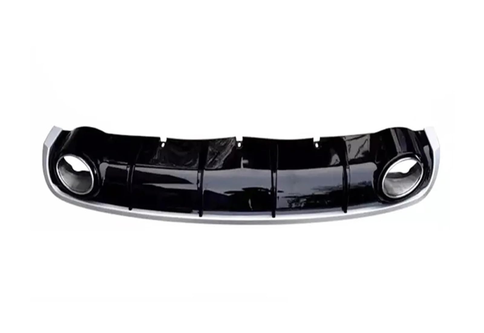 DDGHAE Heckstoßstange kompatibel for Audi A6 C7 2012–2015 Basismodell, Karosserie-Kit, Chrom-Schwarz-Diffusor, Lippenspoilersplitter + Schalldämpfer-Auspuffspitze DDGHAE Heckstoßstange kompatibel for Audi A6 C7 2012–2015 Basismodell, Karosserie-Kit, Chrom-Schwarz-Diffusor, Lippenspoilersplitter + Schalldämpfer-Auspuffspitze von DDGHAE