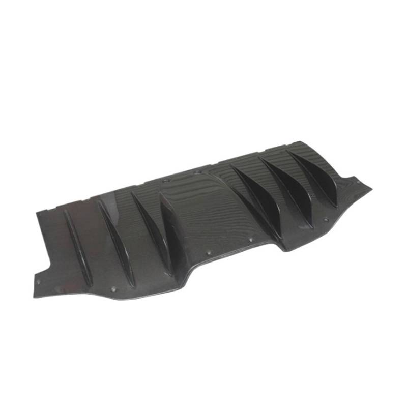 DDGHAE Heckstoßstange kompatibel for Ferrari 458 2011 2012 2013 2014 2015 2016, Stil echte Kohlefaser oder unlackierter Stoßstangenlippen-Hinterkinn-Heckdiffusor(Carbon Fiber look) von DDGHAE