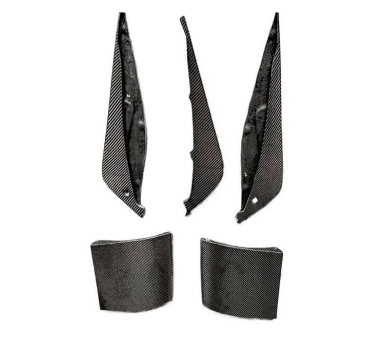 DDGHAE Heckstoßstange kompatibel for Ferrari California 2015–2017, Heckspoiler-Bodykit, 3K-Twill-Webart-Carbonfaser-Diffusorlippe von DDGHAE