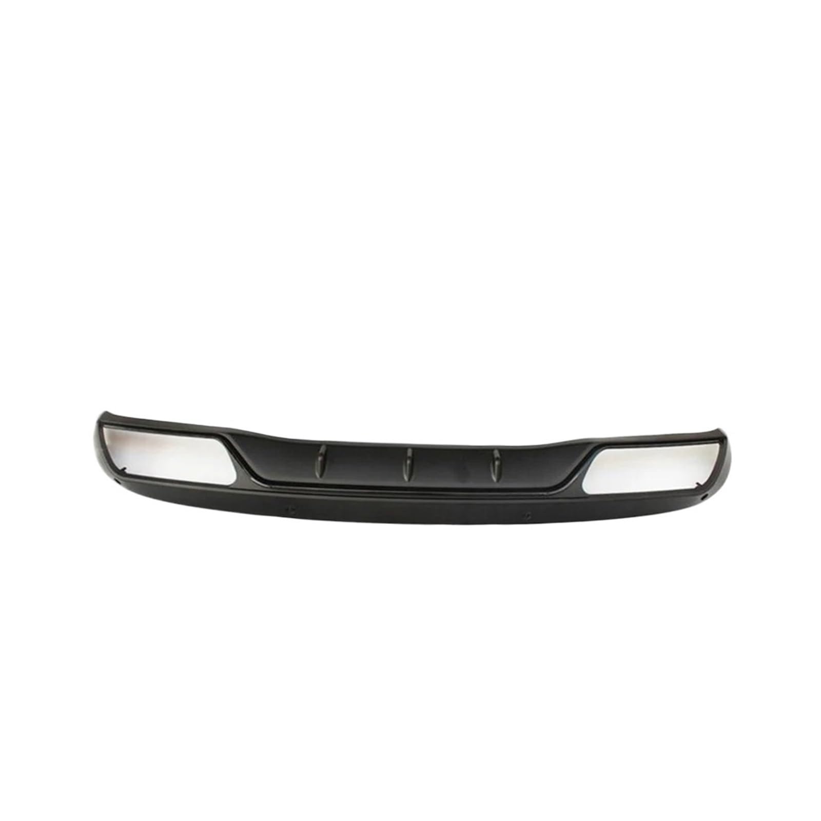 DDGHAE Heckstoßstange kompatibel for Mercedes Benz C-Klasse W205 C200 C250 Limousine 4D 2015–2017, nicht for Sport/C63 AMG, Heckdiffusorspitzen, Diffusor PP(Black diffuser) von DDGHAE