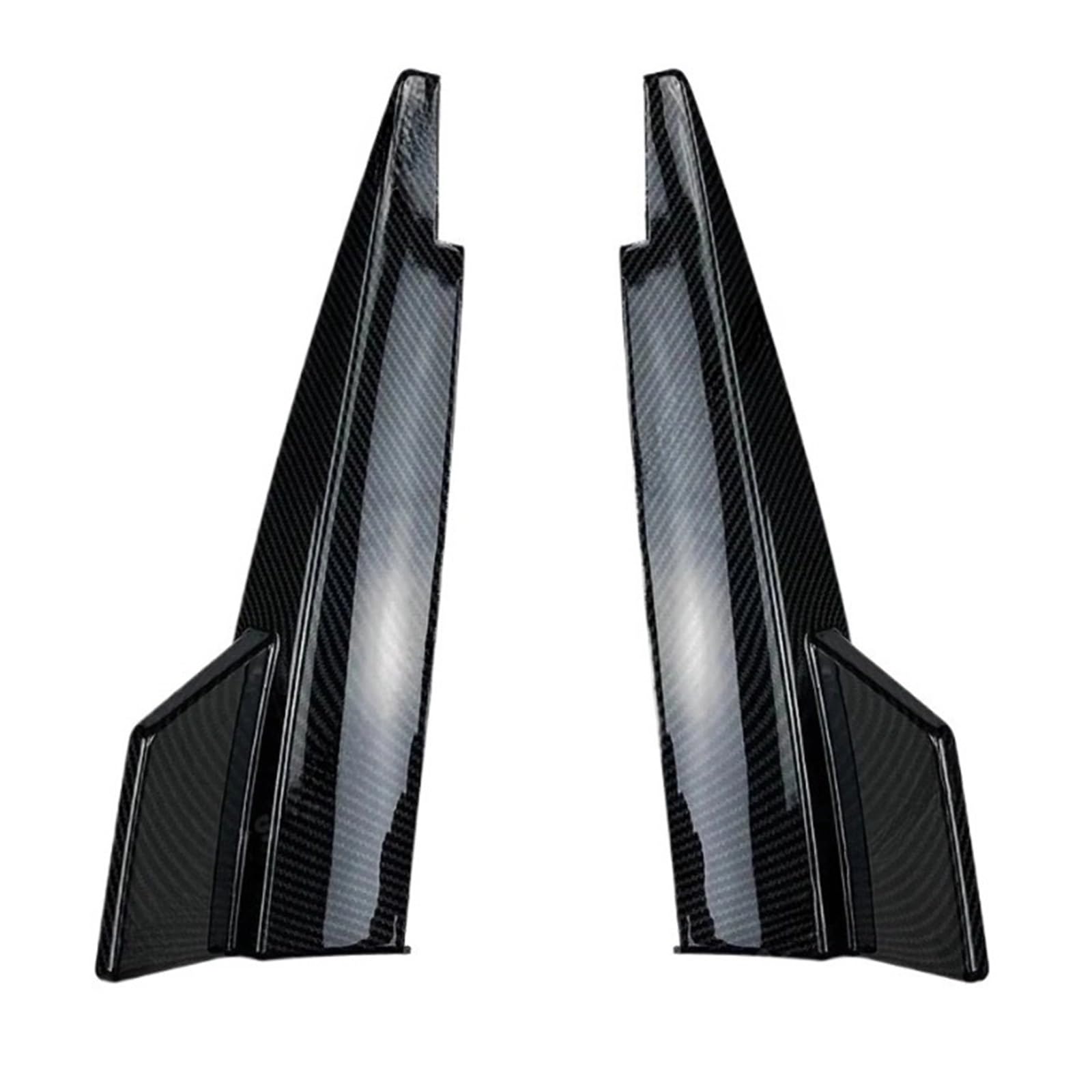 DDGHAE Heckstoßstange kompatibel for Mercedes Benz CLA-Klasse C117 CLA180 200 CLA45 AMG 2013 2014 2015 2016 2017 2018–2019 Spoiler-Eckenschutz, Diffusor, Splitter, Tuning(Carbon Look) von DDGHAE