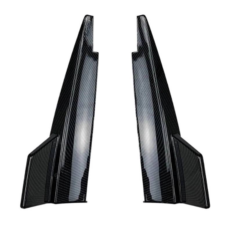 DDGHAE Heckstoßstange kompatibel for Mercedes Benz CLA-Klasse C117 CLA180 200 CLA45 AMG 2013 2014 2015 2016 2017 2018–2019 Spoiler-Eckenschutz, Diffusor, Splitter, Tuning(Carbon Look) von DDGHAE
