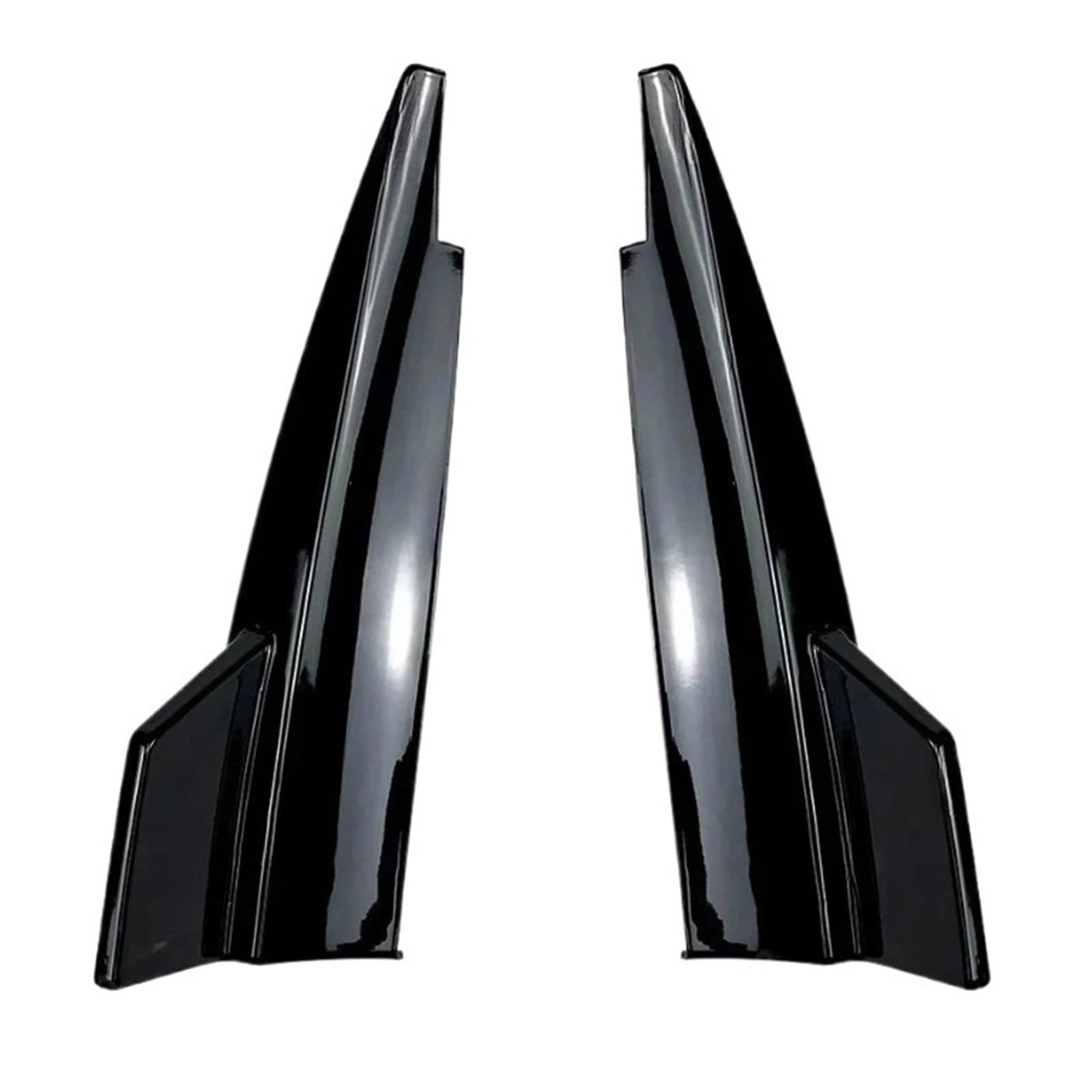 DDGHAE Heckstoßstange kompatibel for Mercedes Benz CLA-Klasse C117 CLA180 200 CLA45 AMG 2013 2014 2015 2016 2017 2018–2019 Spoiler-Eckenschutz, Diffusor, Splitter, Tuning(Glossy Black) von DDGHAE