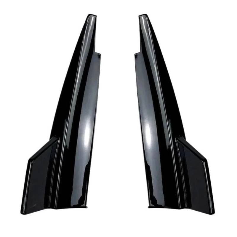 DDGHAE Heckstoßstange kompatibel for Mercedes Benz CLA-Klasse C117 CLA180 200 CLA45 AMG 2013 2014 2015 2016 2017 2018–2019 Spoiler-Eckenschutz, Diffusor, Splitter, Tuning(Glossy Black) von DDGHAE