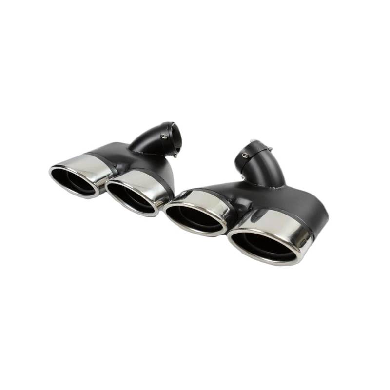 DDGHAE Heckstoßstange kompatibel for Mercedes Benz E-Klasse W211 E55 AMG Limousine 4-Türer 2002–2006, Carbonfaser-Renn-Diffusor-Lippenspoiler(Tips) von DDGHAE