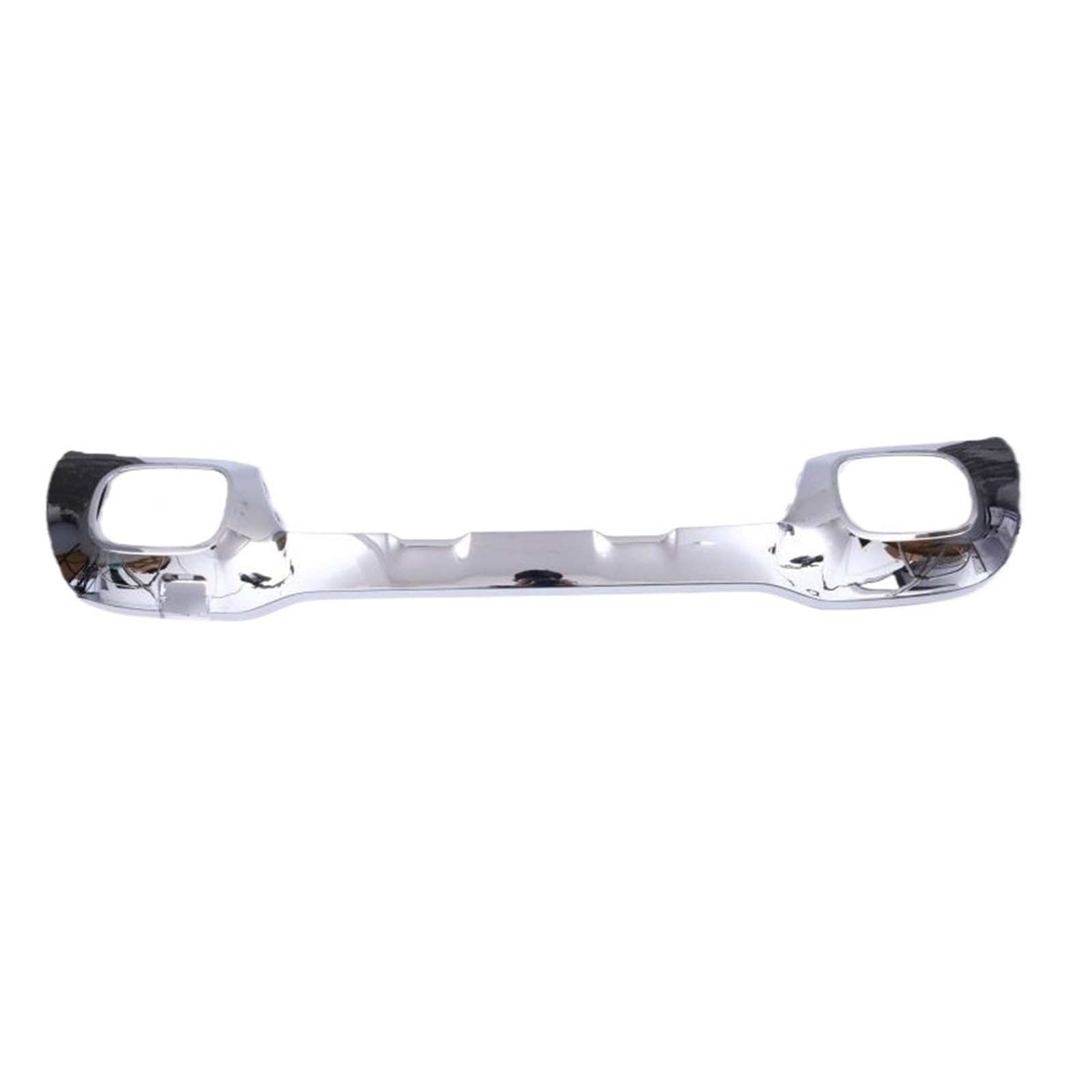 DDGHAE Heckstoßstange kompatibel for Mercedes Benz GLA-Klasse X156 W156, Spoiler-Diffusor, Chromverkleidung, Chrom-Styling, Matt-Perlennickel, A1568851400(Glossy silver) von DDGHAE
