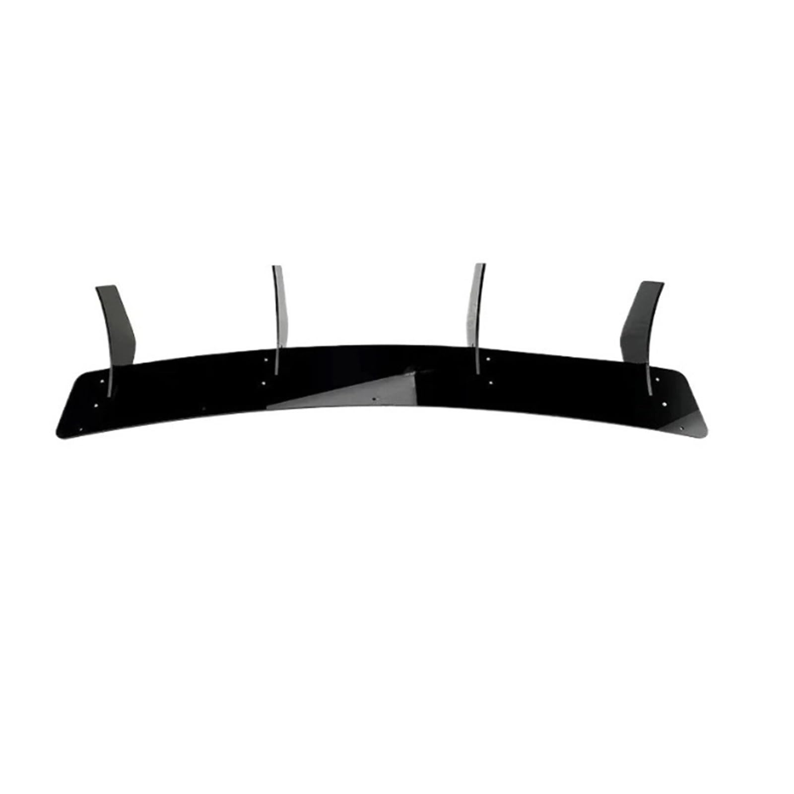 DDGHAE Heckstoßstange kompatibel for Mercedes X117 C117 CLA45 AMG, 4 Lamellen, glänzend schwarz, Diffusor, Splitter, Spoilerlippe, 2016, 2017, 2018, 2019. Heckdiffusor V.2 von DDGHAE