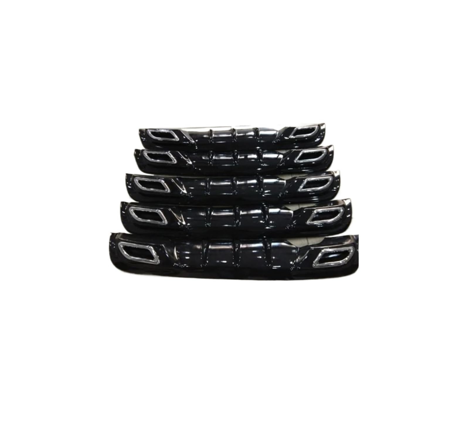DDGHAE Heckstoßstange kompatibel for Opel Corsa D 2011–2014 Modelle, Diffusor Sport + Auspuffblende Chrom Piano Schwarz – Body Kit Spoiler Wings Chrom Styling Auto DDGHAE Heckstoßstange kompatibel for Opel Corsa D 2011–2014 Modelle, Diffusor Sport + Auspuffblende Chrom Piano Schwarz – Body Kit Spoiler Wings Chrom Styling Auto von DDGHAE