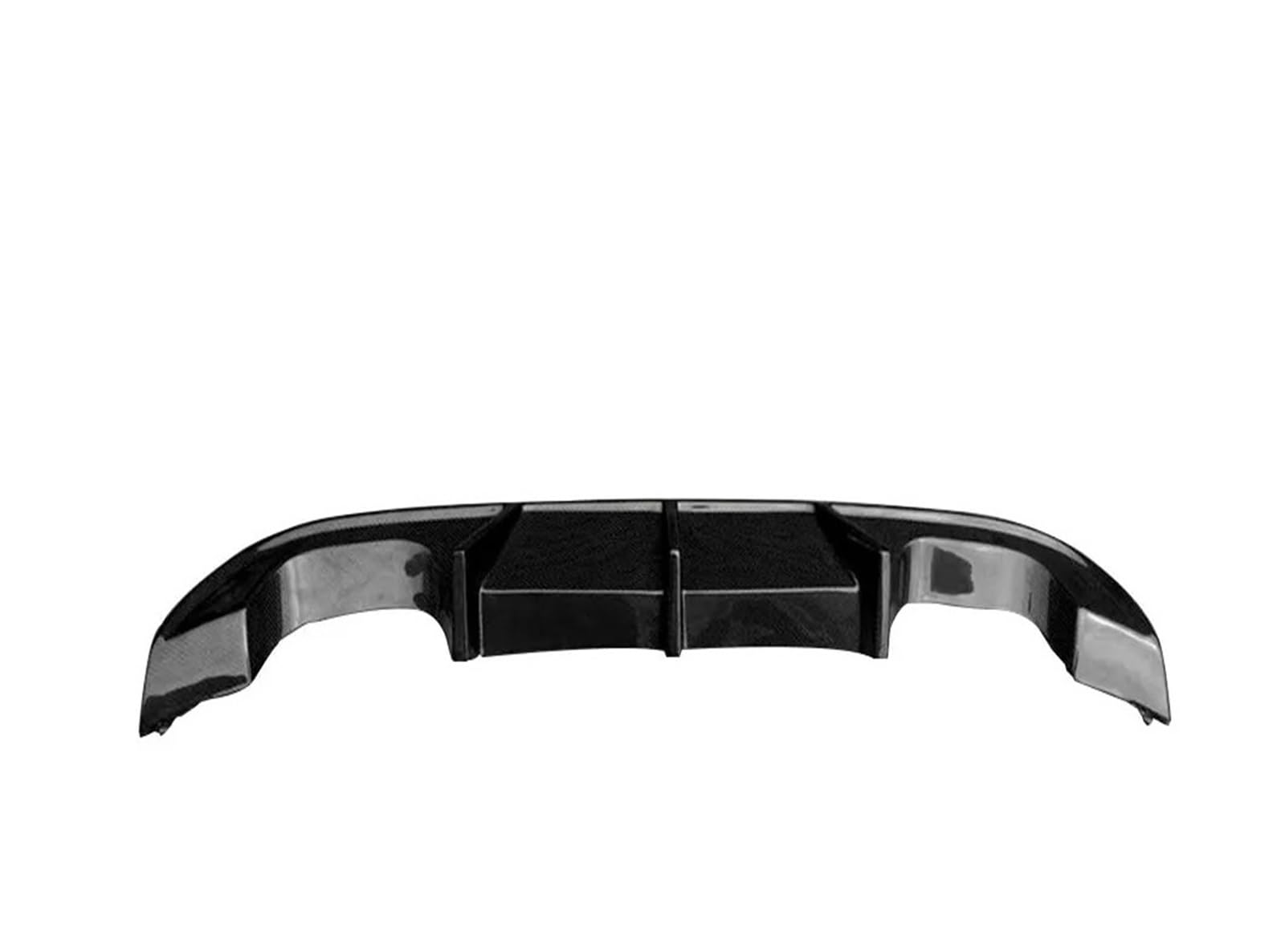 DDGHAE Heckstoßstange kompatibel for VW GOLF 7 RR LINE Schrägheck 2014–2017 (Nicht Standard oder GTI), Diffusor-Lippenspoiler aus Kohlefaser(R style) von DDGHAE