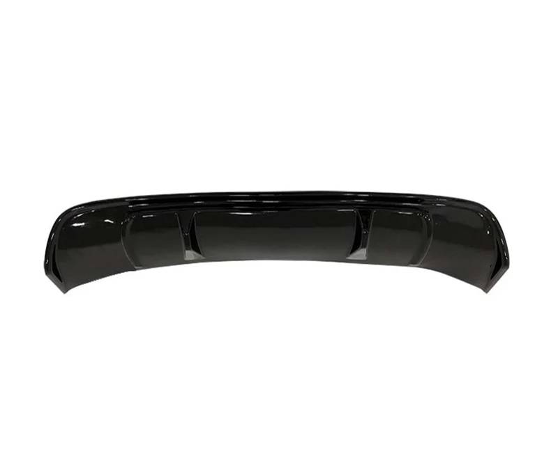 DDGHAE Heckstoßstange kompatibel mit VW Jetta MK6 R Style Deflektor Langlebiger Schutz, Lippendiffusor Spoiler Heckseitensplitter Klappen(No exhaust output) von DDGHAE
