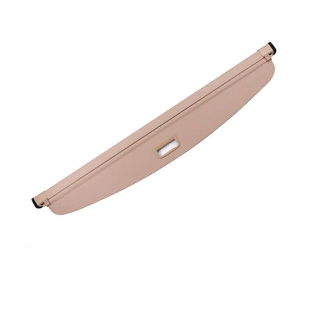 DDGHAE Kofferraumabdeckung for Ford Escape Kuga 2020–2025, Schild, Schatten, Vorhang, Trennwand, Sichtschutz, Jalousien, Sicherheitszubehör(Beige1) von DDGHAE