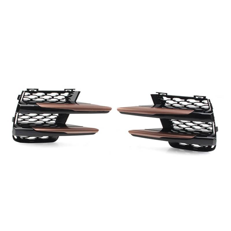 DDGHAE Kühlergrill kompatibel mit Land Rover L560 2017–2022, Auto-Frontstoßstange, Nebelscheinwerfer-Lampengrill(A pair) von DDGHAE