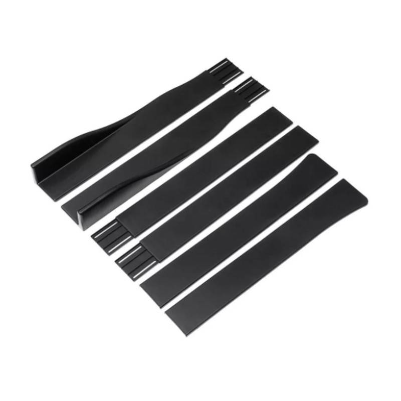 DDGHAE Seitenschweller for Autos, kompatibel mit Toyota Camry, kompatibel mit Benz, kompatibel mit Audi, kompatibel mit Focus, kompatibel mit Civic, kompatibel mit LEXUS, Rock Rock Panel Schwarz(Gloss von DDGHAE