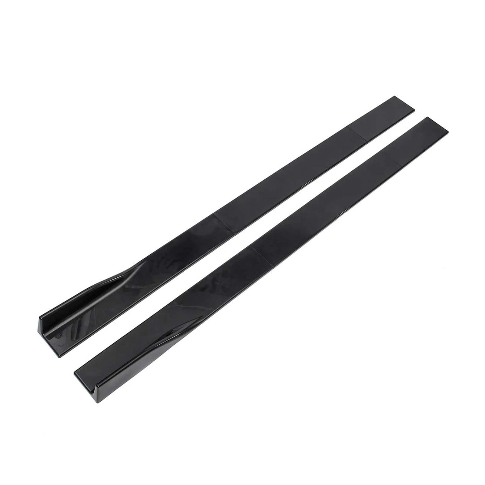 DDGHAE Seitenschweller for die Frontstoßstange, kompatibel mit Audi A3 A4 A5 A6 A7 A7 A8 Q3 Q5 Q7 RS5 RS6 RS7 S3 S4, Verlängerungssplitter-Winglet, 2 m + Universallippe von DDGHAE