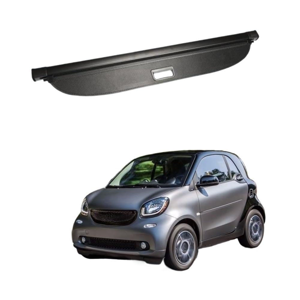 DDGHAE Versenkbare Heckladeraumabdeckung for Mercedes Benz Smart 2016, Privatsphäre, Kofferraumschutz, Sicherheitsschild, Schatten, Dehnbare Teile DDGHAE Versenkbare Heckladeraumabdeckung for Mercedes Benz Smart 2016, Privatsphäre, Kofferraumschutz, Sicherheitsschild, Schatten, Dehnbare Teile von DDGHAE