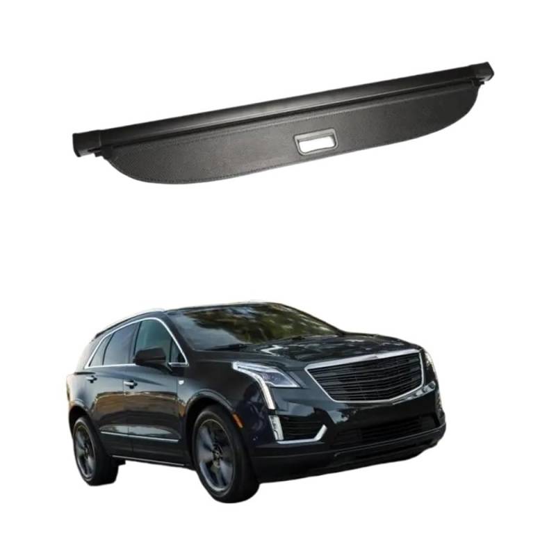 DDGHAE Versenkbare Hinten Fracht Abdeckung for Cadillac XT5 Privatsphäre Trunk Bildschirm Sicherheit Schild Schatten Dehnbar Teile von DDGHAE