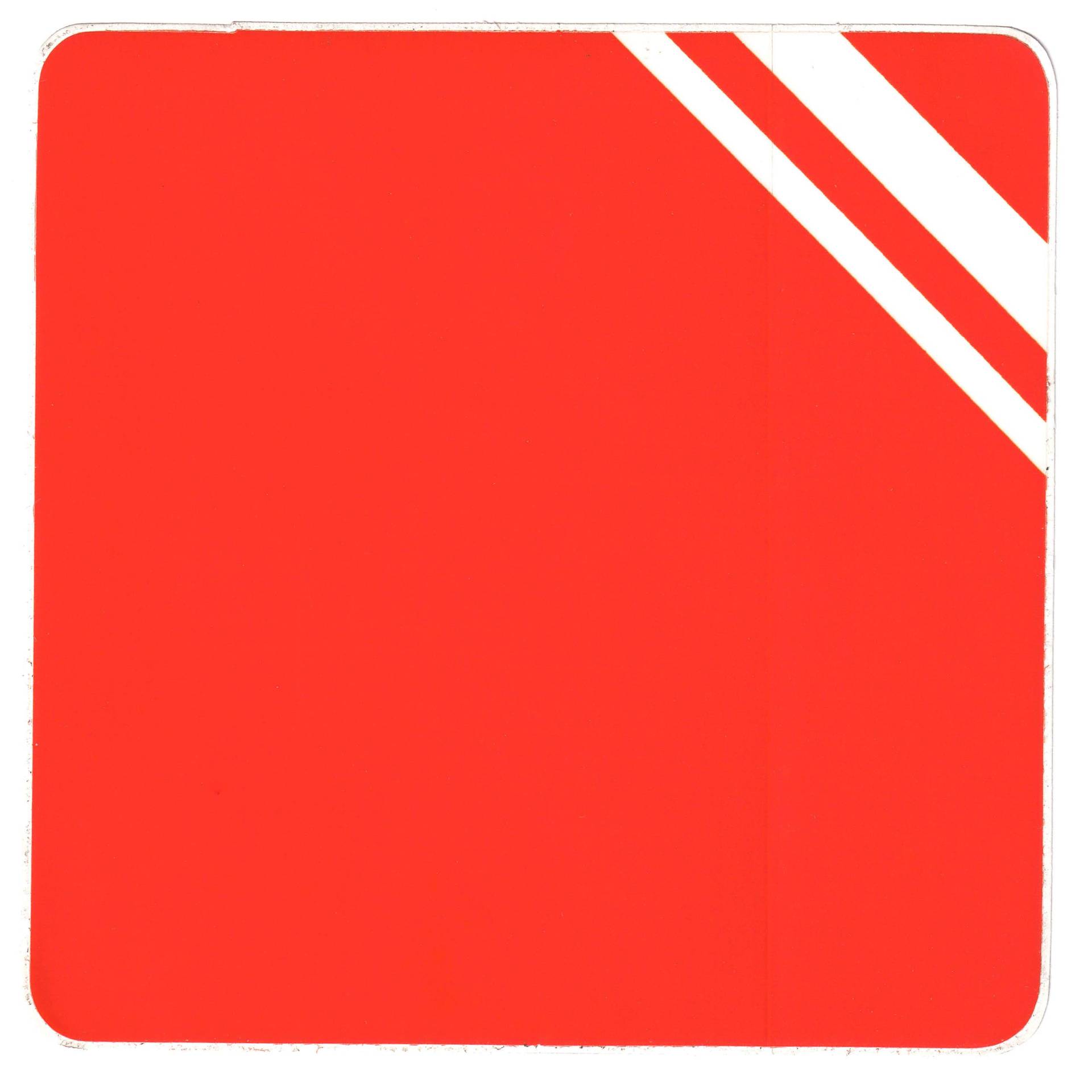 Klebefolie für Scheinwerfergehäuse - rot - S53, S83 von DDR Altbestand