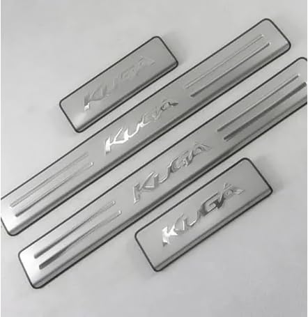 4 Stück Car Edelstahl Einstiegsleisten für Ford Kuga Escape 2012-2015 2016 2017 2018 2019,Kick Plates Türschwelle Abdeckung Zierleisten,Rutschfeste Anti-Kratz Schutzleiste Dekoratives ZubehöR 4 Stück Car Edelstahl Einstiegsleisten für Ford Kuga Escape 2012-2015 2016 2017 2018 2019,Kick Plates Türschwelle Abdeckung Zierleisten,Rutschfeste Anti-Kratz Schutzleiste Dekoratives ZubehöR von DDttplzmb