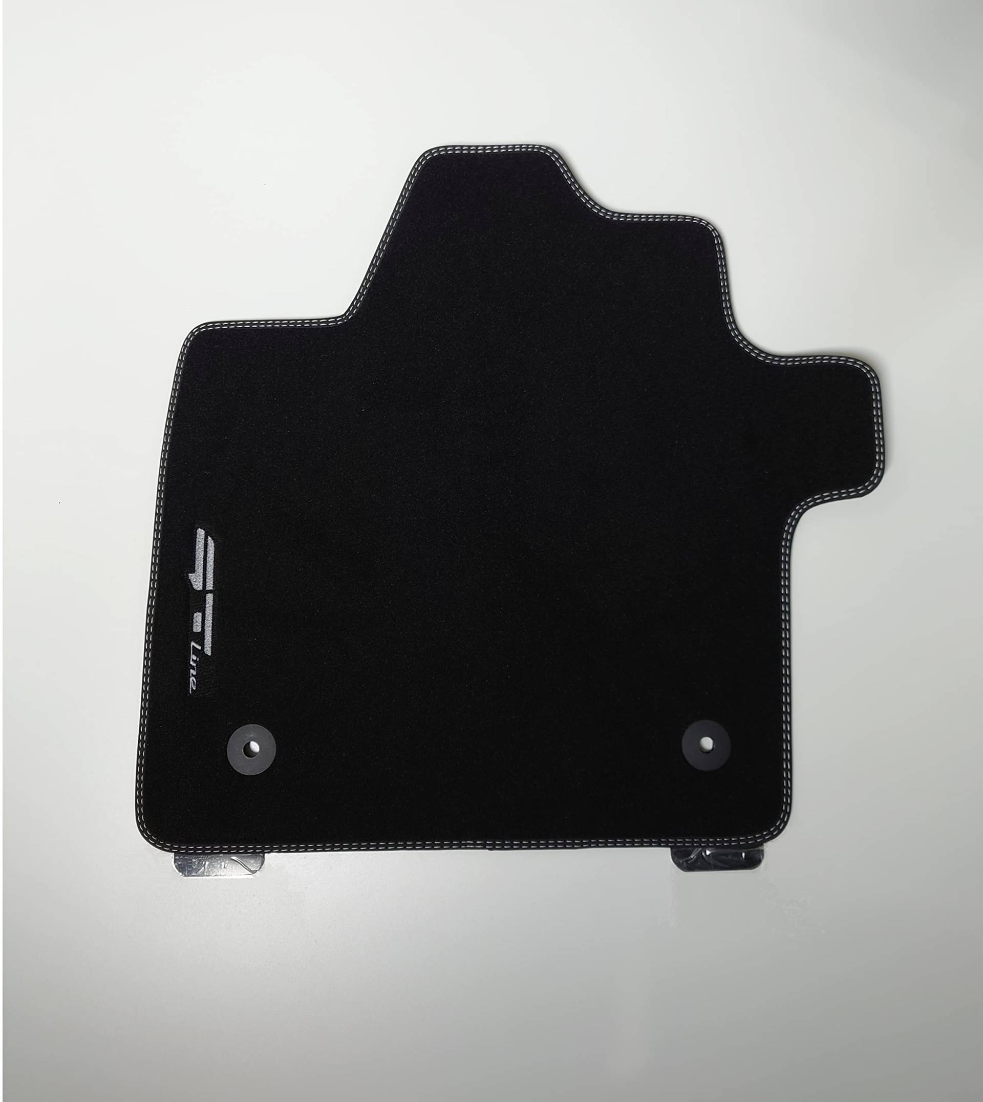 Kia EV6 GT Line Fußmatten-Set vorne aus Premium-Teppich, Farbe Schwarz mit Logo GT Line, Original CV143ADE00GL DE BONA MOTORS Kia EV6 GT Line Fußmatten-Set vorne aus Premium-Teppich, Farbe Schwarz mit Logo GT Line, Original CV143ADE00GL DE BONA MOTORS von DE BONA MOTORS