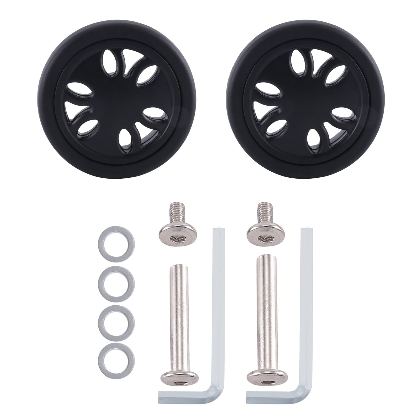 DEARBORN 50Mm X12Mm Gepäck Verschleißfeste PU Caster Koffer Gepäck Ersatzräder DEARBORN 50Mm X12Mm Gepäck Verschleißfeste PU Caster Koffer Gepäck Ersatzräder von Erkic