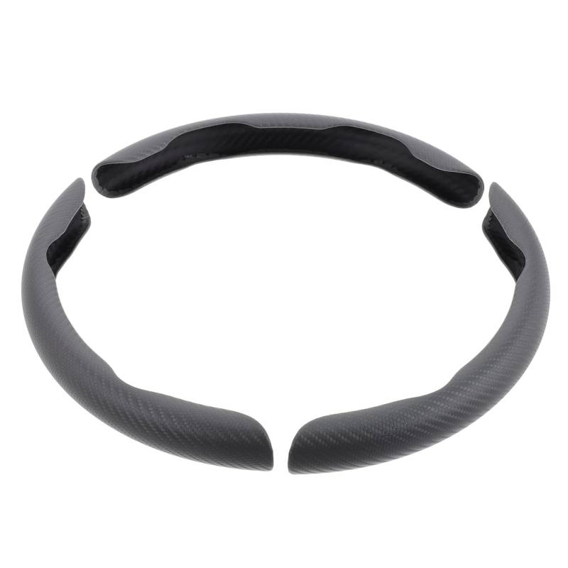 DECHOUS 3 Stück Lenkradabdeckung Weicher Lenkradbezug Lenkradbedeckung Für Den Winter Lenkradumhüllung Sterling-radkappen Lenkradgriffabdeckung Lenkungsabdeckung Grey Plastik von DECHOUS