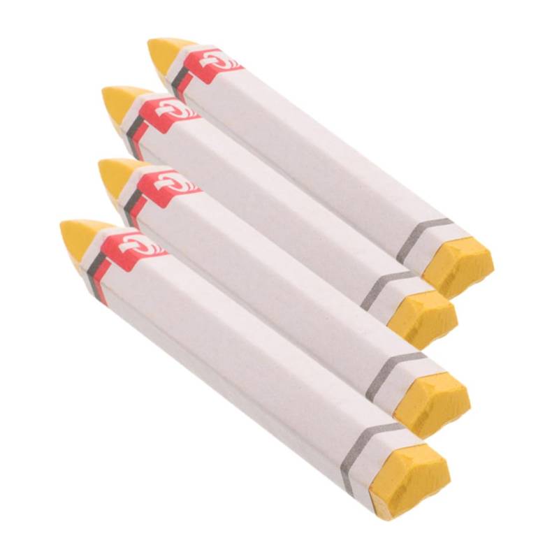 DECHOUS 4 Stücke Reifen Reparatur Marker Auto Reifen Stift Dicke Detaillierung Automotive Marker Stifte Ups Für Markierung Stift Gelb Wachs von DECHOUS
