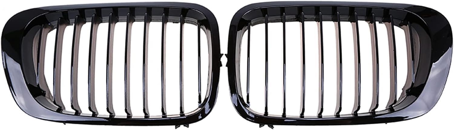 DECI Auto Front Kühlergrille für BMW Serie 3 E46 M3 Coupe Cabrio 1999-2003- 2007,Front Nieren Kühlergrill Front stoßstange Gitter Waben Grill Dauerhaft,A-Nero DECI Auto Front Kühlergrille für BMW Serie 3 E46 M3 Coupe Cabrio 1999-2003- 2007,Front Nieren Kühlergrill Front stoßstange Gitter Waben Grill Dauerhaft,A-Nero von DECI