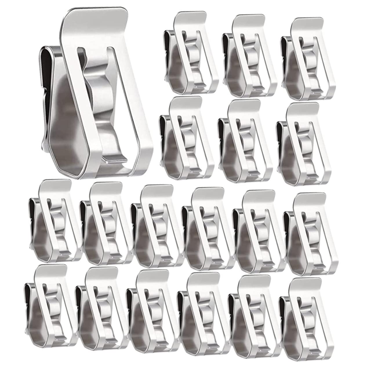 DECOMELODY 50 Stück Edelstahldrahtklamme Beanspruchung Kabel Solar- Dreidrahtklemme Solarpanel Drahtklemmen Anhängerrahmen-Drahtclips Photovoltaik-Drahtklemmen Draht-Clip Edelstahl 304 Silver DECOMELODY 50 Stück Edelstahldrahtklamme Beanspruchung Kabel Solar- Dreidrahtklemme Solarpanel Drahtklemmen Anhängerrahmen-Drahtclips Photovoltaik-Drahtklemmen Draht-Clip Edelstahl 304 Silver von DECOMELODY