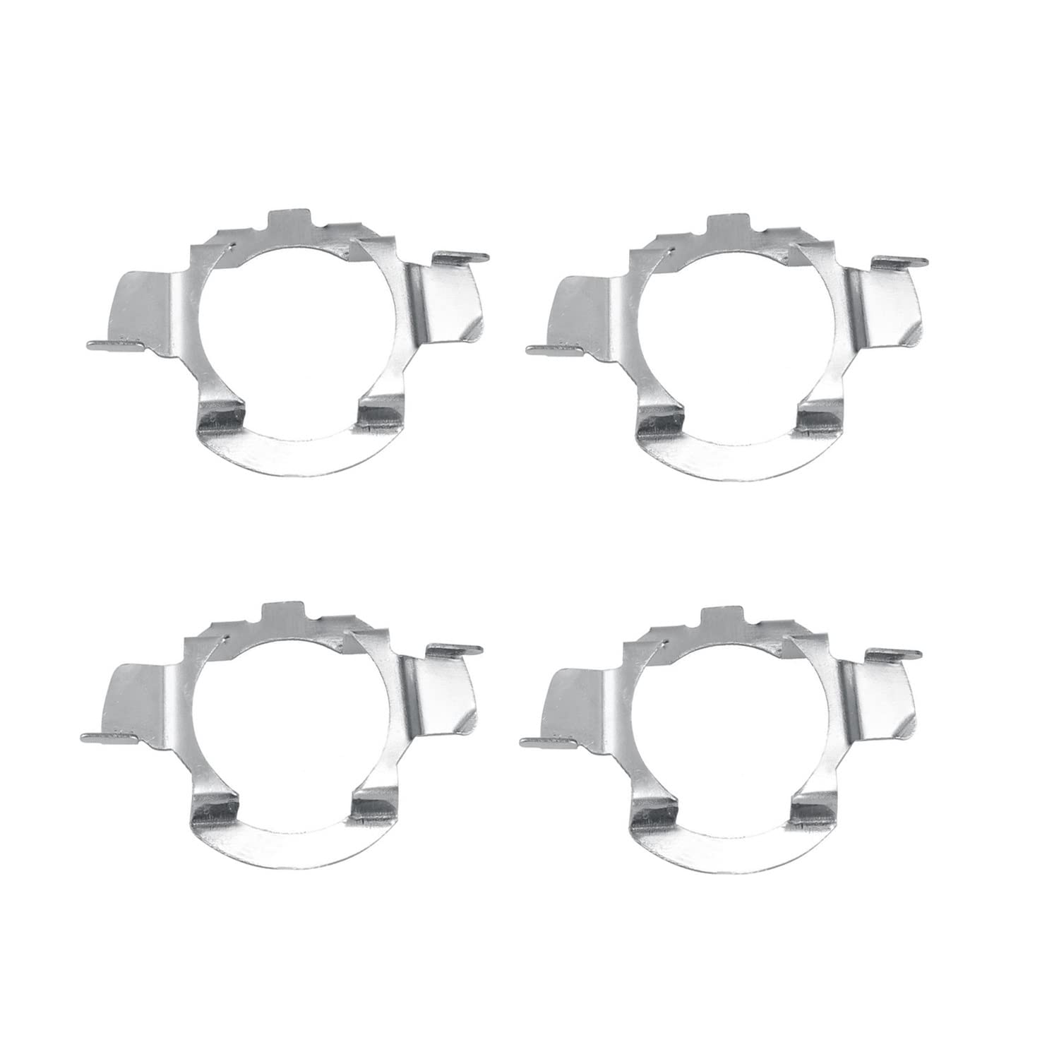 DEDC 4 Stück H7 LED Scheinwerferlampe Halter Adapter Halter Leuchtmittel Projektor Clip Metall Inhaber Adapter DEDC 4 Stück H7 LED Scheinwerferlampe Halter Adapter Halter Leuchtmittel Projektor Clip Metall Inhaber Adapter von DEDC